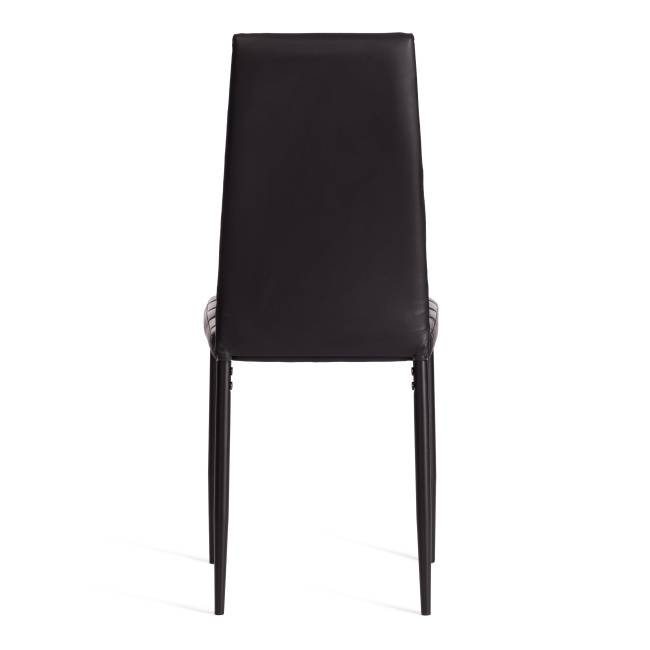 Стул Easy (mod. 24-1) / 1 шт. в упаковке металл, экокожа, 49 х 41 х 98 см, Black (Черный) / Black (Черный) Black (Черный) / Black (Черный) металл, экокожа