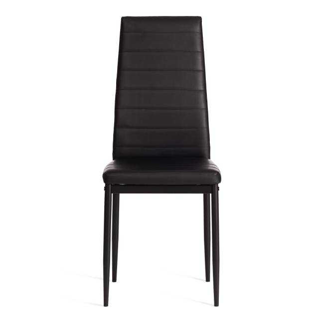 Стул Easy (mod. 24-1) / 1 шт. в упаковке металл, экокожа, 49 х 41 х 98 см, Black (Черный) / Black (Черный) Black (Черный) / Black (Черный) металл, экокожа