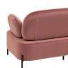 Диван Кэнди велюр пыльно-розовый