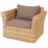 "Капучино" кресло из искусственного ротанга, цвет соломенный "Капучино" кресло из искусственного ротанга, цвет соломенный