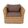 "Капучино" кресло из искусственного ротанга, цвет соломенный "Капучино" кресло из искусственного ротанга, цвет соломенный