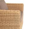 "Капучино" кресло из искусственного ротанга, цвет соломенный "Капучино" кресло из искусственного ротанга, цвет соломенный