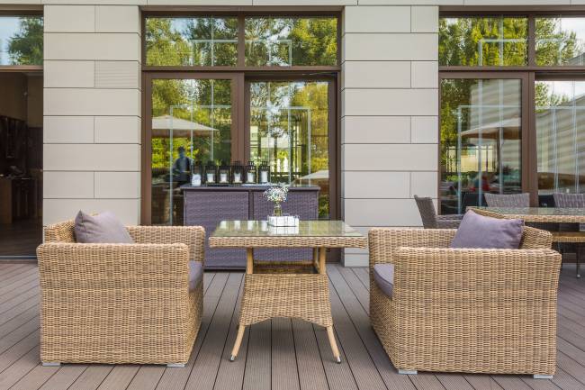 "Капучино" кресло из искусственного ротанга, цвет соломенный "Капучино" кресло из искусственного ротанга, цвет соломенный