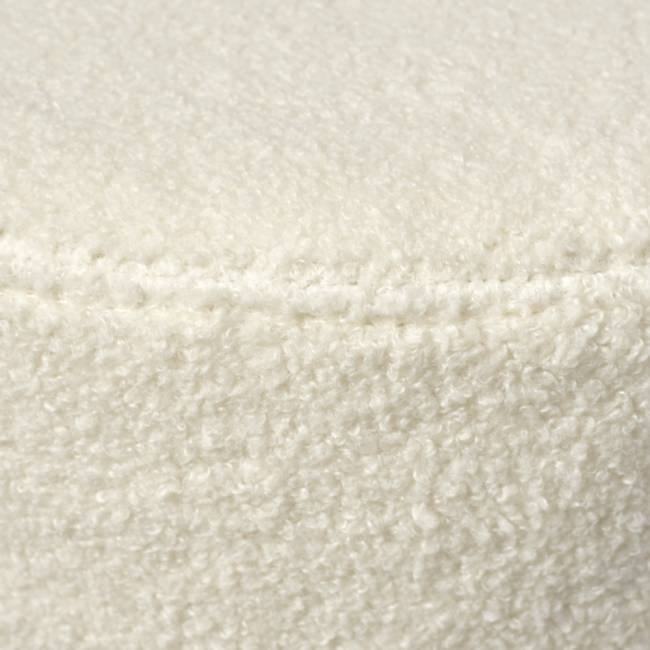 Стул-пуф Otis белый, искусственный мех Стул-пуф Otis белый, искусственный мех