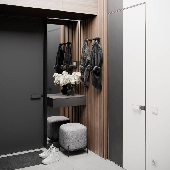 Стул-пуф Otis белый, искусственный мех Стул-пуф Otis белый, искусственный мех