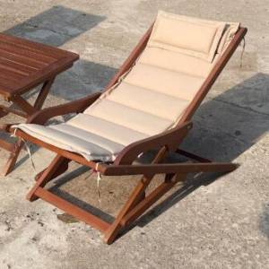 Складное кресло-шезлонг AFM-709A Beige, бежевый Складное кресло-шезлонг AFM-709A Beige, бежевый