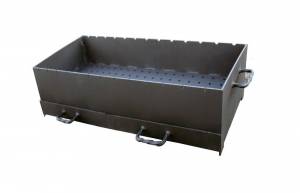 Доплата за топку (жаровню) 5 мм с зольниками для ММ-20 Доплата за топку (жаровню) 5 мм с зольниками для ММ-20