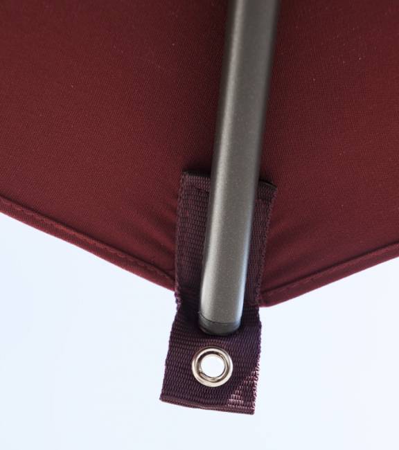 Зонт профессиональный 3х4 м Napoli Standard антрацит, слоновая кость 3000х4000 мм