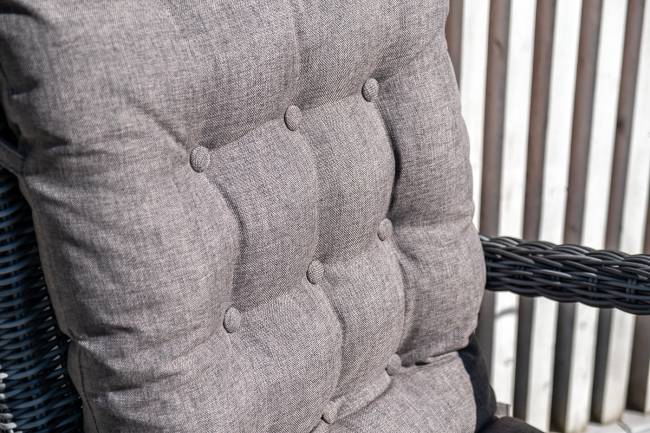 "Толедо" лаунж-зона из искусственного ротанга, цвет графит