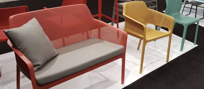 Подушка для дивана Net Bench серый Sunbrella 535х1055х70 мм Подушка для дивана Net Bench серый Sunbrella 535х1055х70 мм