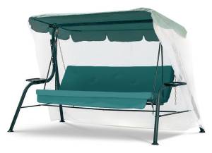Качели садовые "Лотос" зеленые