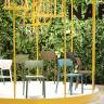 Стул пластиковый Trill Bistrot тортора 500х515х825 мм