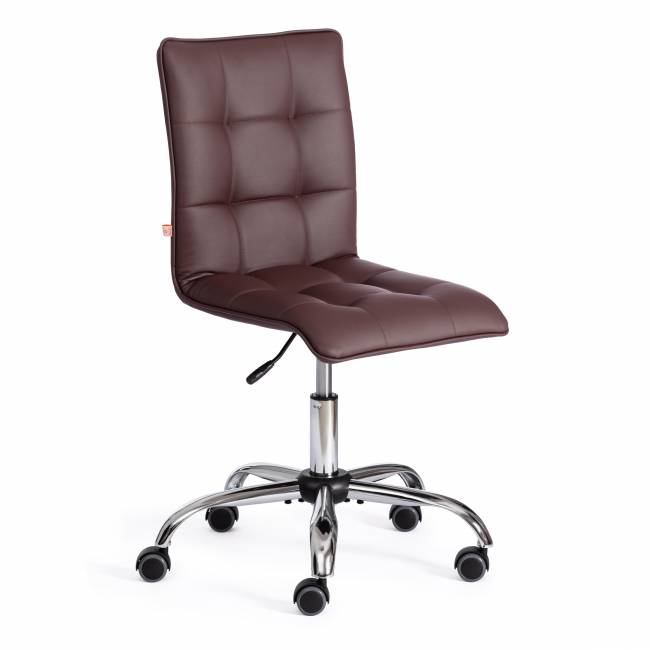 Кресло ZERO кож/зам, коричневый, 36-36 коричневый кож/зам