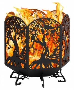 Очаг шестиугольный "Деревья" малый Очаг шестиугольный "Деревья" малый