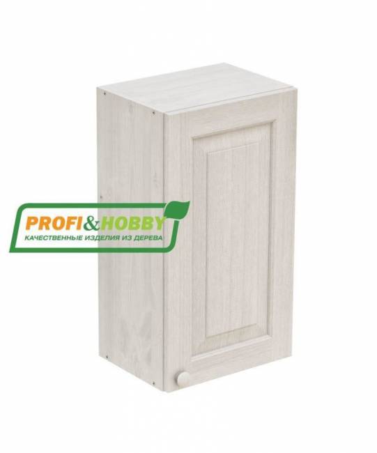 Шкаф навесной 400 х 300 х 720 филенка, сосна, без покраски