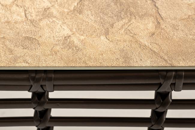 "Валенсия" журнальный столик из искусственного ротанга, цвет бронзовый "Валенсия" журнальный столик из искусственного ротанга, цвет бронзовый