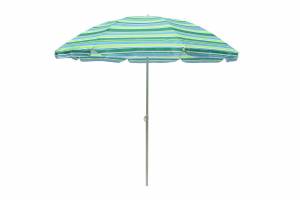 Зонт 2,0м бирюзовая полоска