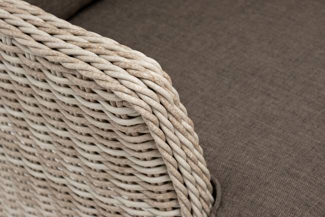 "Алиса" кресло плетеное, цвет бежевый с подушками "Алиса" кресло плетеное, цвет бежевый с подушками