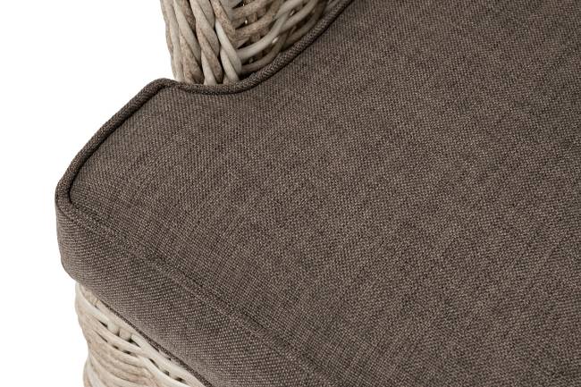 "Алиса" кресло плетеное, цвет бежевый с подушками "Алиса" кресло плетеное, цвет бежевый с подушками