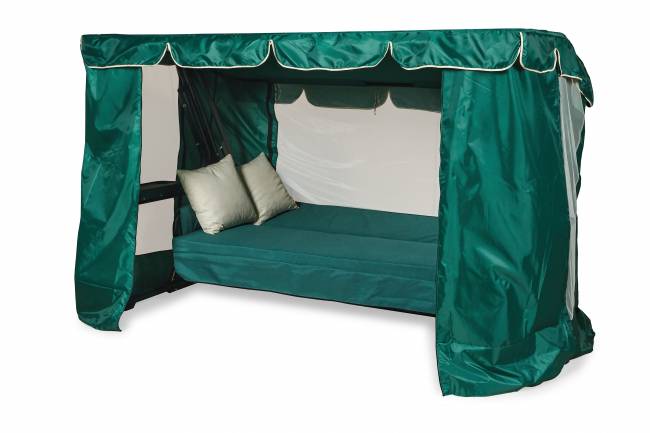 Садовые качели Нирвана 76 PREMIUM зеленый