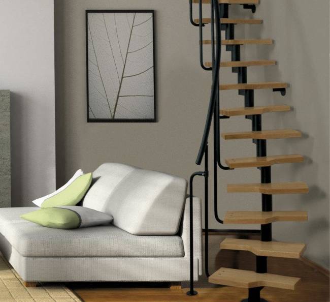 Модульная лестница Mini Г-образная Модульная лестница Mini Г-образная