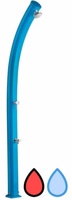 Душ уличный Jolly A 525 голубой 165х150х2260 мм