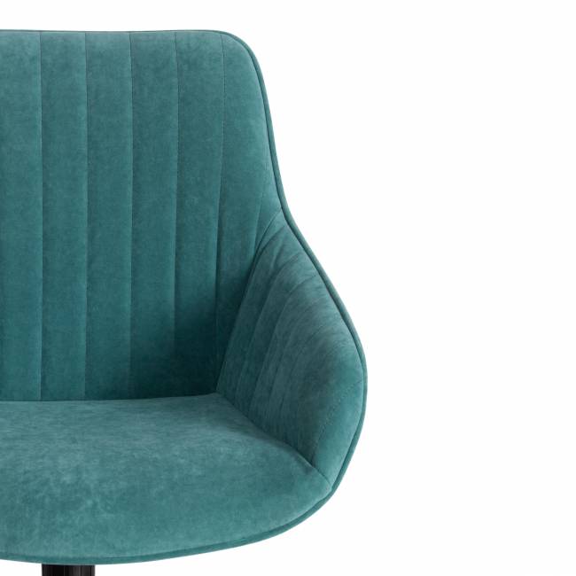 Кресло DUBLIN велюр Clermon, бирюзовый, 140 бирюзовый велюр Clermon
