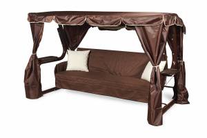 Садовые качели Нирвана 76 PREMIUM шоколад