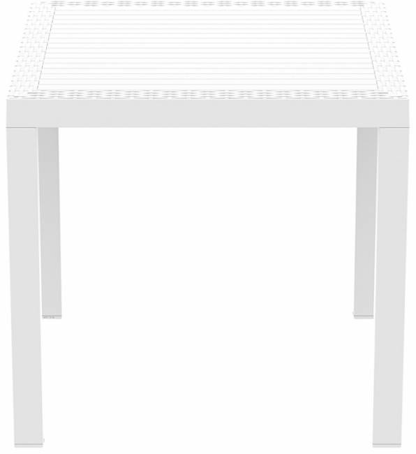 Стол пластиковый Orlando 80 белый 800х800х750 мм Стол пластиковый Orlando 80 белый 800х800х750 мм