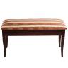 Банкетка Вивальди М с ящиком средне-коричневый, ткань полоса коричн. Банкетка Вивальди М с ящиком средне-коричневый, ткань полоса коричн.