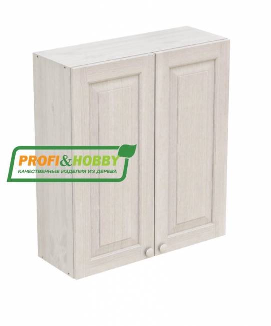 Шкаф навесной 800 х 300 х 900 филенка, сосна, без покраски