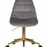 Офисное кресло для персонала DOBRIN MONTY GOLD, серый велюр (MJ9-75)