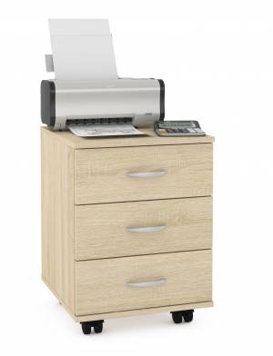 Подкатная тумба Комфорт 0-3 дуб сонома