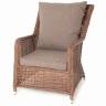 "Гляссе" кресло плетеное из искусственого ротанга, цвет коричневый "Гляссе" кресло плетеное из искусственого ротанга, цвет коричневый