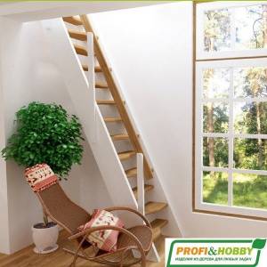 Деревянная лестница К-007м/40 Деревянная лестница К-007м/40