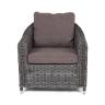 "Кон Панна" кресло из искусственного ротанга, цвет графит "Кон Панна" кресло из искусственного ротанга, цвет графит