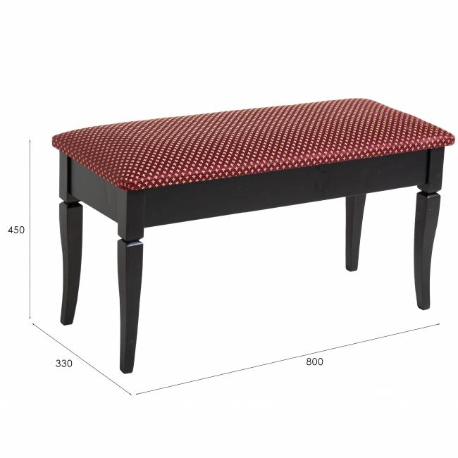 Банкетка Вивальди М с ящиком венге, ткань коронка Банкетка Вивальди М с ящиком венге, ткань коронка