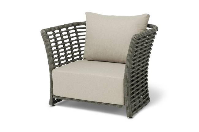 "Валенсия" кресло из искусственного ротанга, цвет серый "Валенсия" кресло из искусственного ротанга, цвет серый