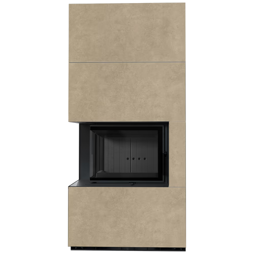 Каминокомплект Kratki PRO FLOKI FOKOS RENA угловое стекло слева