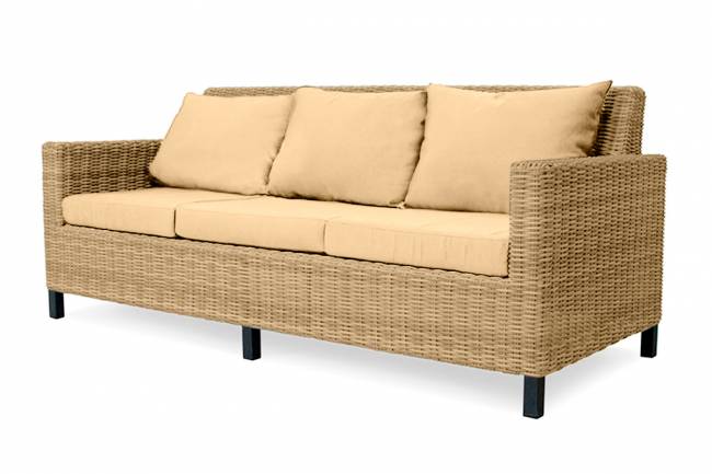 MOKKA BELLA диван 3-х местный, соломенный MOKKA BELLA диван 3-х местный, соломенный