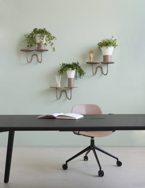 Ваза для цветов Mimosa лен, тортора Ø195х310 мм Ваза для цветов Mimosa лен, тортора Ø195х310 мм