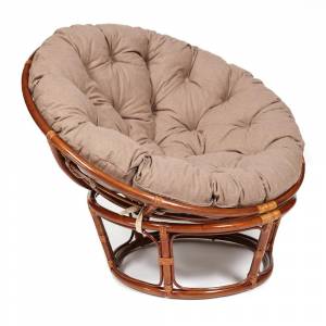 Кресло PAPASAN/ПАПАСАН 23/01 W /с подушкой/ 115х101х104 см, Pecan (орех), экошерсть Коричневый, 1811-5 Pecan (орех) Кресло PAPASAN/ПАПАСАН 23/01 W /с подушкой/ 115х101х104 см, Pecan (орех), экошерсть Коричневый, 1811-5 Pecan (орех)